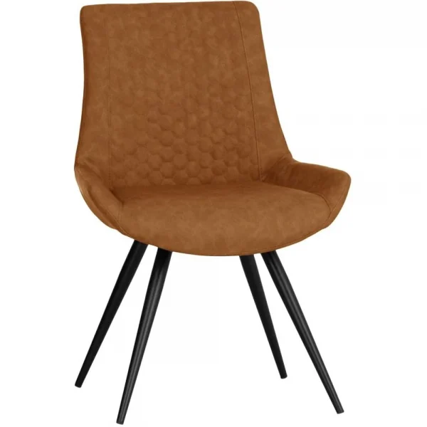 The Chair Collection Honeycomb Stitch Dining The Chair Tan Hero