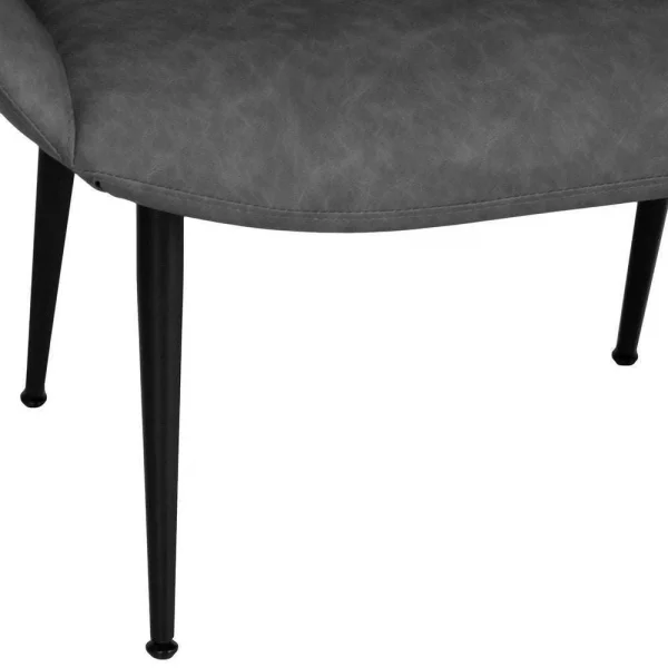 The Chair Collection Honeycombe Stitch m Dining Bench Grey