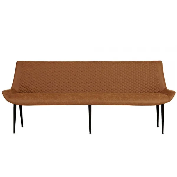 The Chair Collection Honeycombe Stitch m Dining Bench Tan