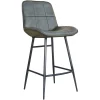 The Chair Collection Leather Iron Bar Chair Light Grey Hero