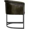 The Chair Collection Leather Iron Classic Tub The Chair Brown