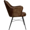 The Chair Collection Leather Iron The Chair Brown