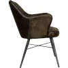 The Chair Collection Leather Iron The Chair Dark Grey