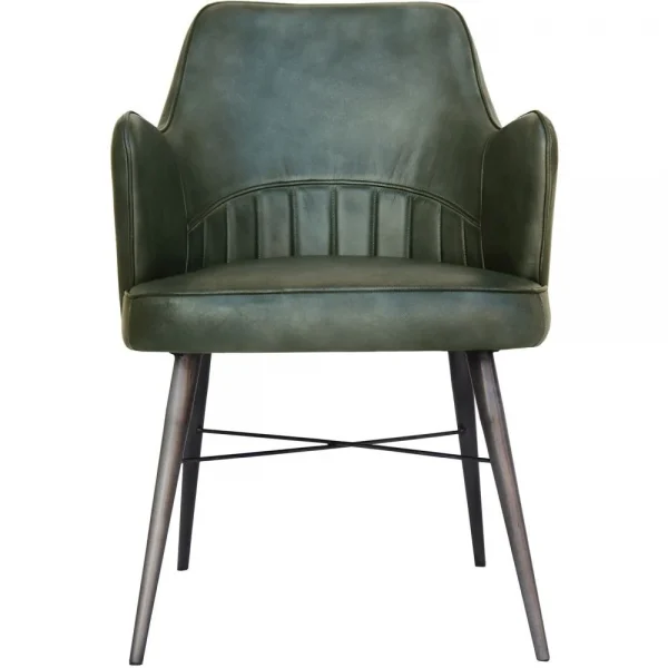 The Chair Collection Leather Iron The Chair Grey