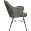 The Chair Collection Leather Iron The Chair Grey