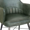 The Chair Collection Leather Iron The Chair Grey