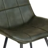 The Chair Collection Leather Iron The Chair Grey