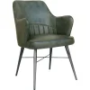 The Chair Collection Leather Iron The Chair Grey