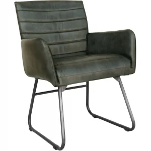 The Chair Collection Leather Iron The Chair Light Grey Hero