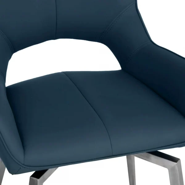 The Chair Collection Swivel The Chair Blue