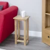 Studio Oak Square Occasional Lamp Table