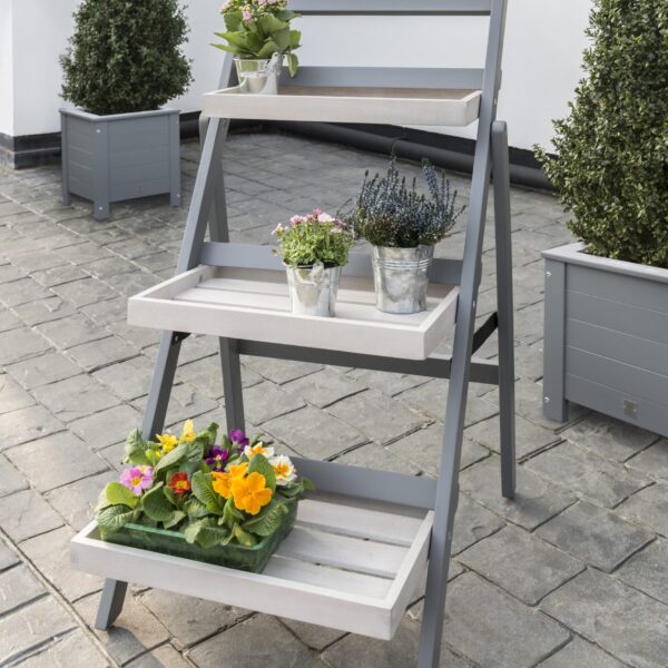 Grigio Folding Pot Shelf
