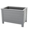 Grigio Rectangular Planter 35x60cm