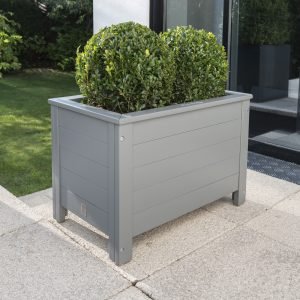 Grigio Rectangular Planter 35x60cm