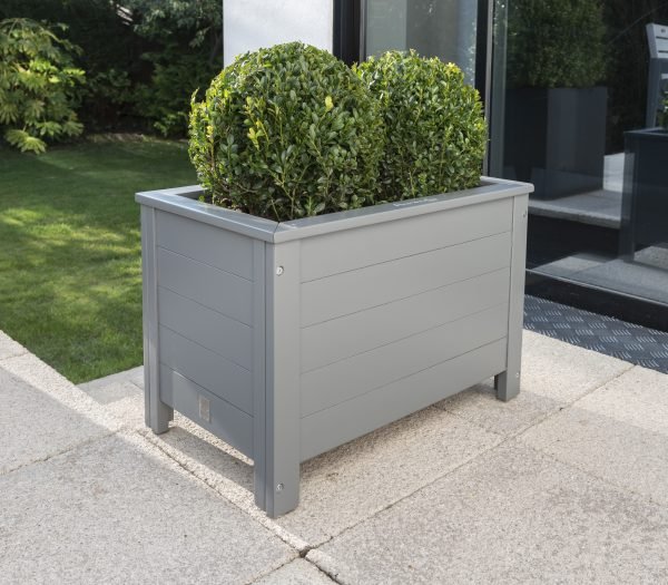 Grigio Rectangular Planter 35x60cm