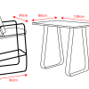 Babingley Bar Dimensions