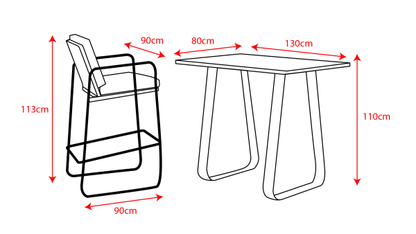 Babingley Bar Dimensions