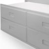 Maisie Bed With Underbed And Drawers Light Grey