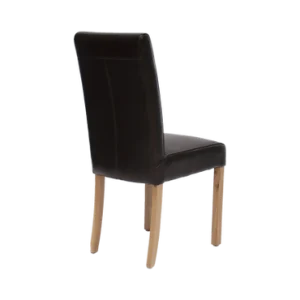 Marianna (brown) Leather Dining Chair Bycast