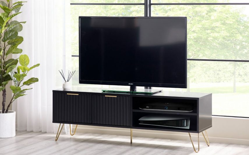 Murano Tv Unit Matt Black
