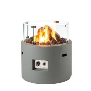 Glazen Ombouw Cocoon Table Rond