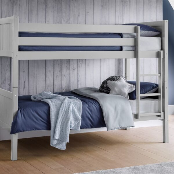 bella dove grey bunk roomset