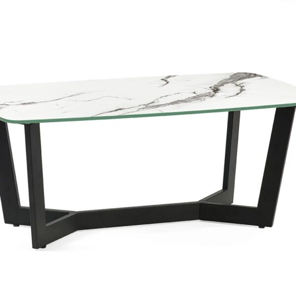 olympus coffee table white marble