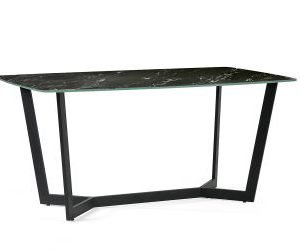 olympus dining table black marble