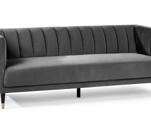 salma seater sofa grey