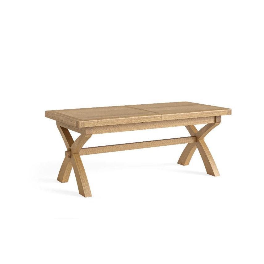 Normandy Cross Leg Ext Dining Table - Image 1