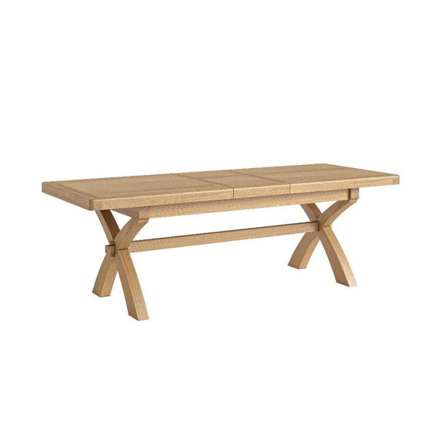 Normandy Cross Leg Ext Dining Table
