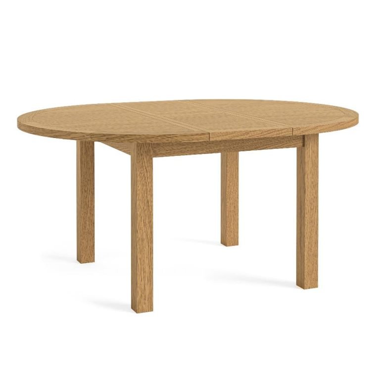 Burford Round Ext. Dining Table 1200/1600