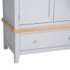 Grey 2 Door wardrobe