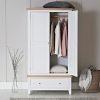 White 2 Door wardrobe