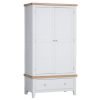 White 2 Door wardrobe