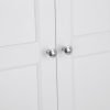 White 2 Door wardrobe