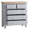Grey 2 over 3 Chest