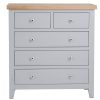 Grey 2 over 3 Chest