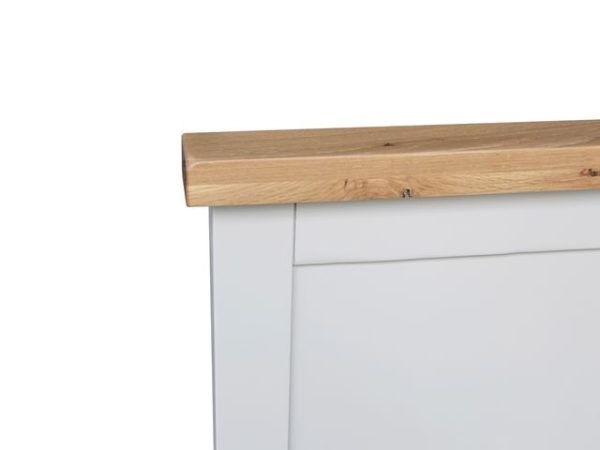 Double Wooden Bedframe - Dove Grey