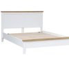Double Wooden Bedframe - White