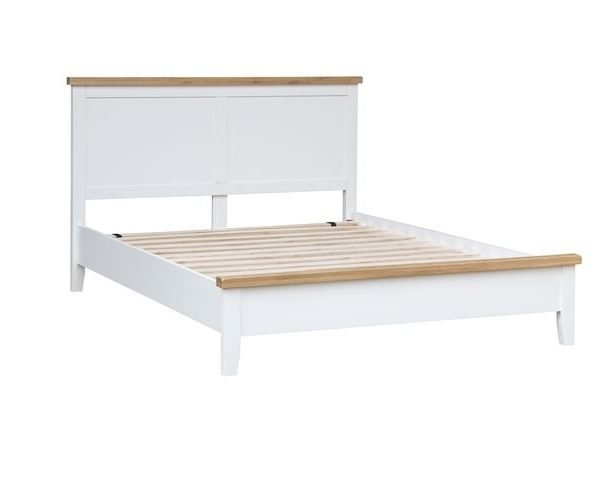 Earl Double Wooden Bedframe - White