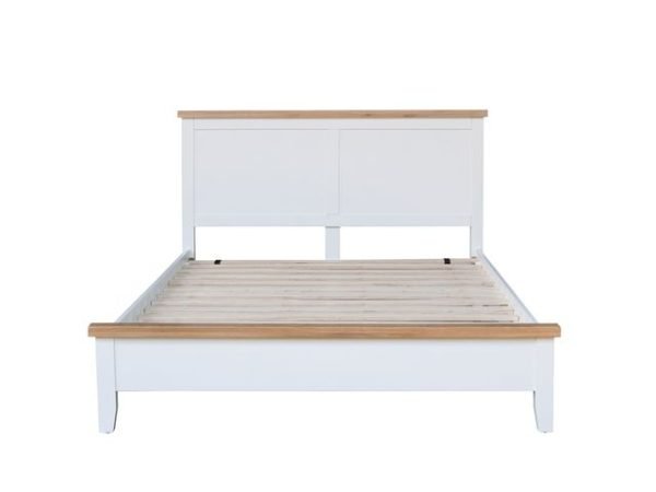Double Wooden Bedframe - White