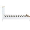 Double Wooden Bedframe - White