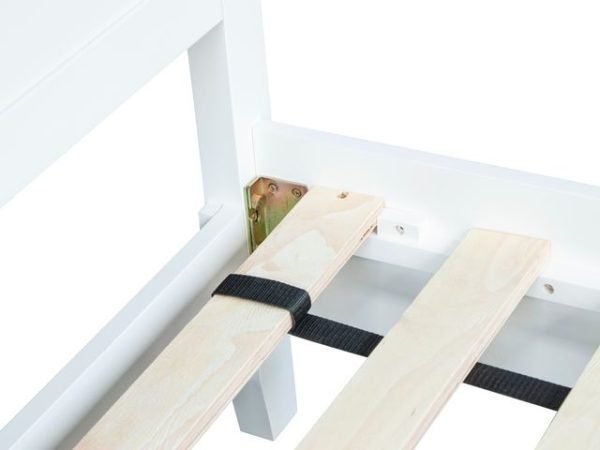 Double Wooden Bedframe - White