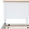 Double Wooden Bedframe - White