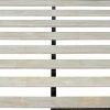 Double Wooden Bedframe - White
