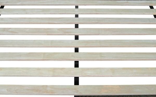 Double Wooden Bedframe - White