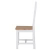Ladder back chair wooden seat