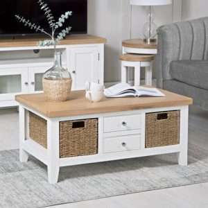 White Coffee table