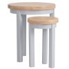 Round Nest of 2 Tables